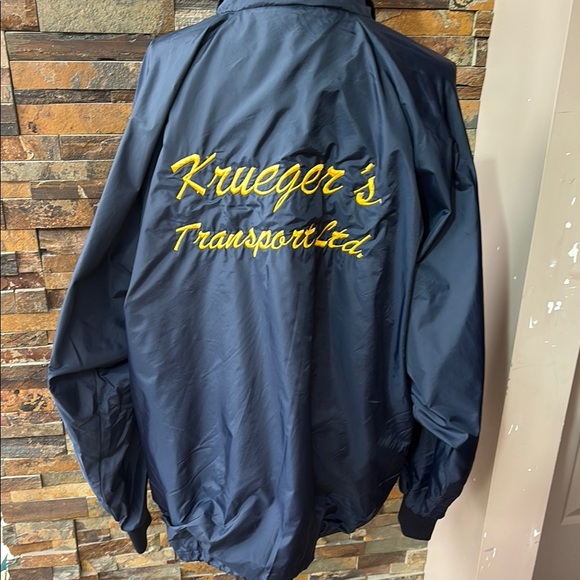 Vintage/Old School Navy Blue Truckers Jacket “Pete” - Picture 4 of 8